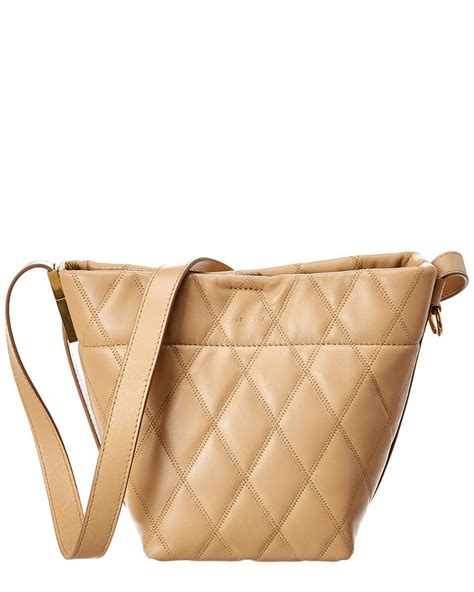 givenchy gv mini quilted leather bucket bag